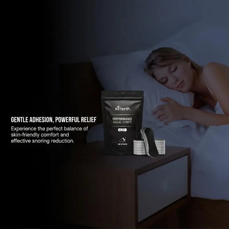 Silver Breath — Natural Nasal Strips with Menthol & Tea Tree | 30 Night Strips
