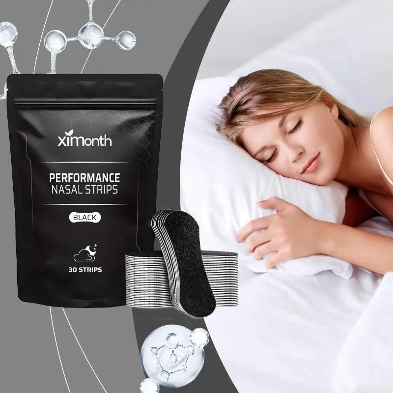 Silver Breath — Natural Nasal Strips with Menthol & Tea Tree | 30 Night Strips